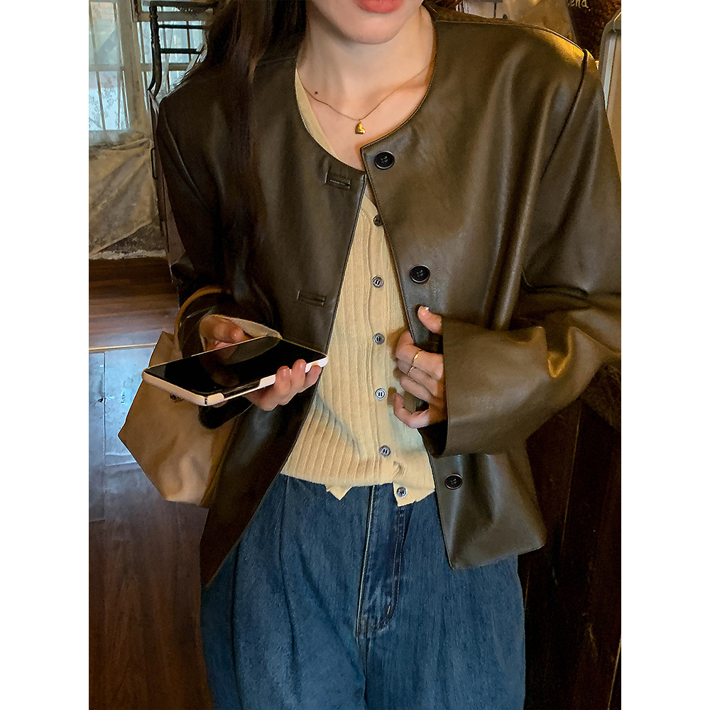 Áo khoác da nữ VIZAKEY thời trang, phong cách hàn quốc, mẫu mới nhất | BigBuy360 - bigbuy360.vn