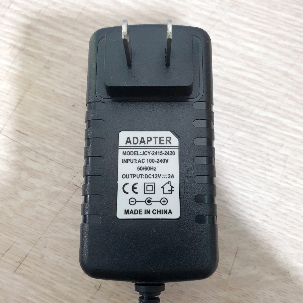 Adapter 12V/2A jack 5.5x2.1mm