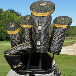 Cover bọc đầu gậy golf da cao cấp-honma golf club head cover