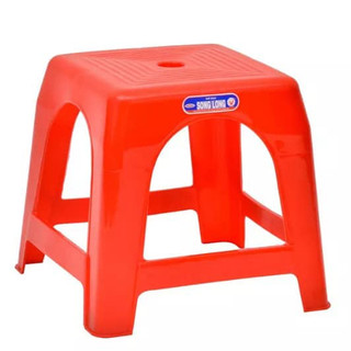 Ghế nhựa song long cao 25cm,ghế đẩu vuông học sinh,ghế thấp ngồi vỉa hè