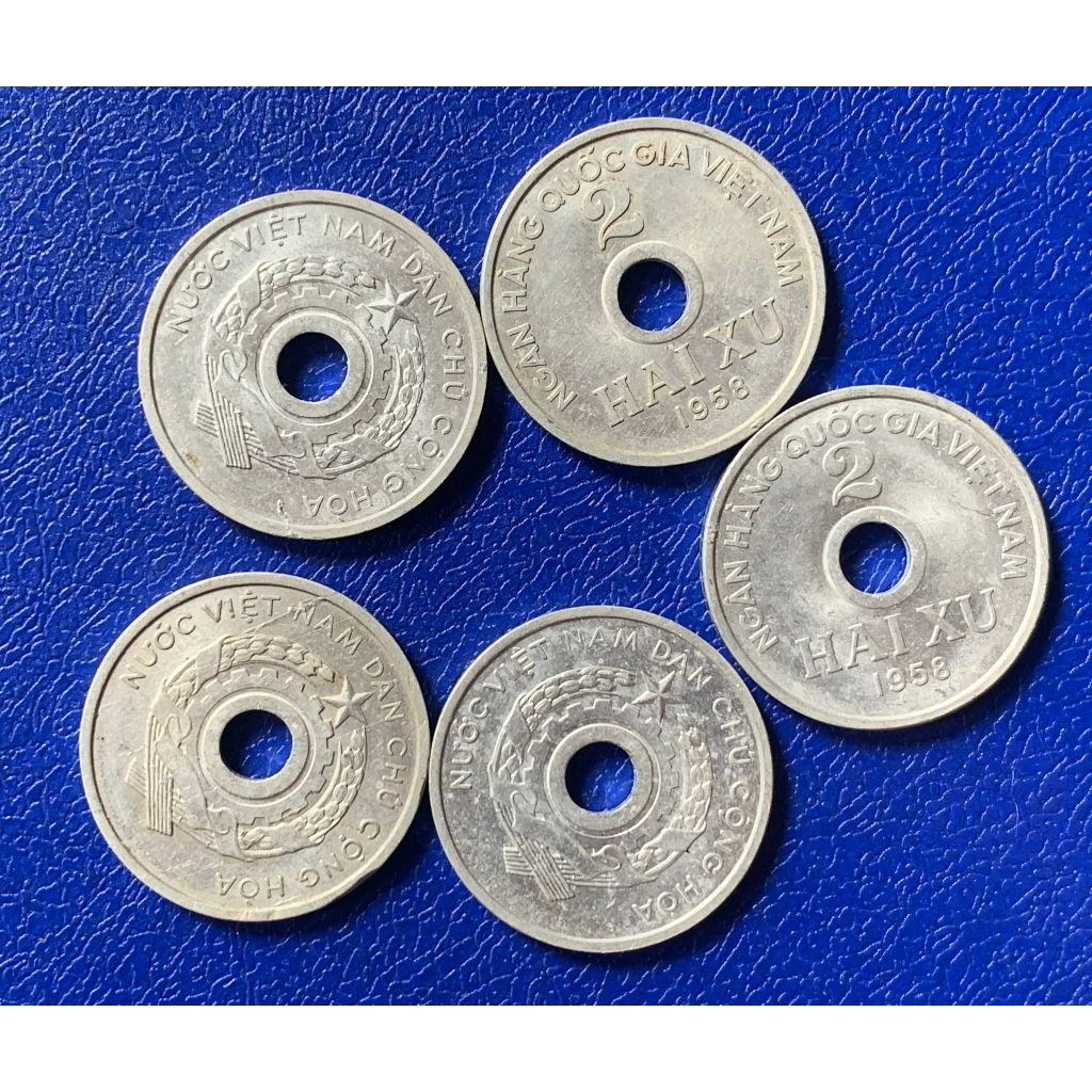 Đồng xu 2 xu 1958 - sưu tầm xu việt nam