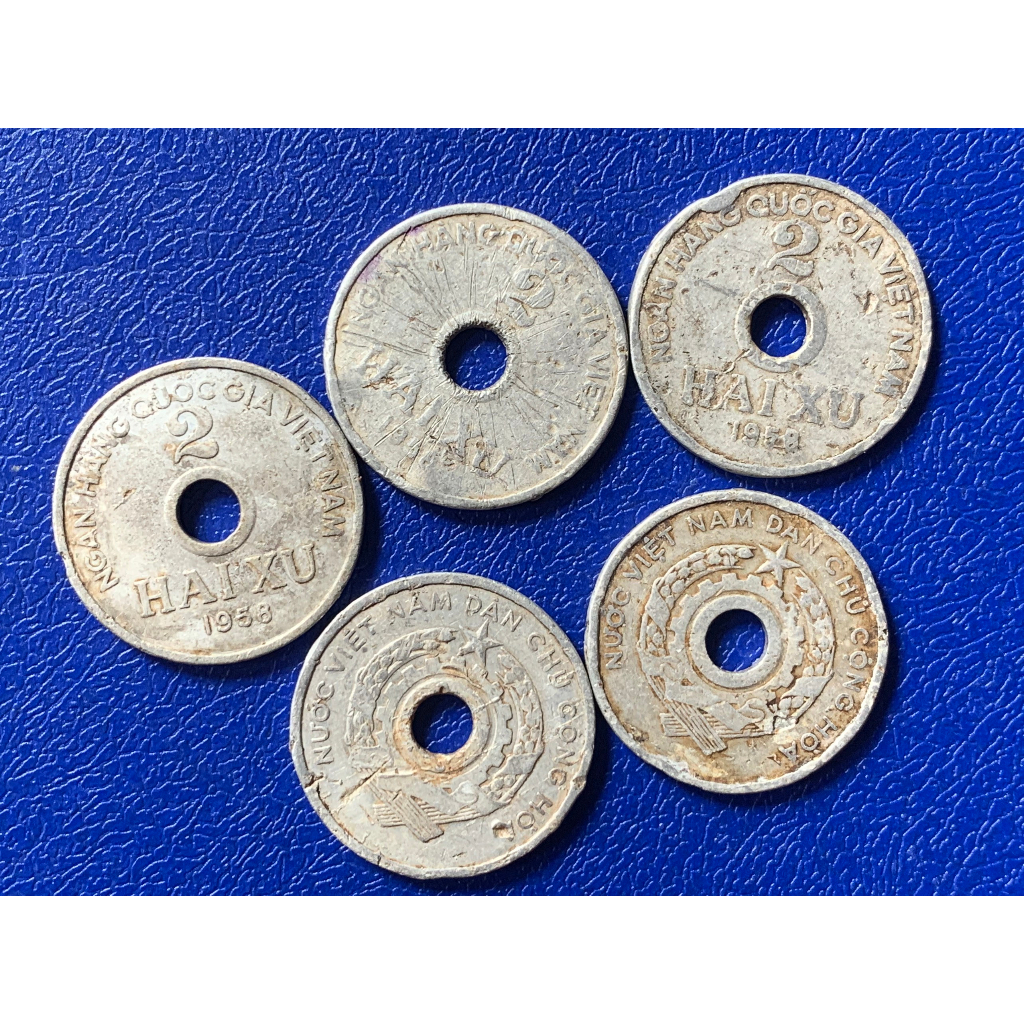 Đồng xu 2 xu 1958 - sưu tầm xu việt nam