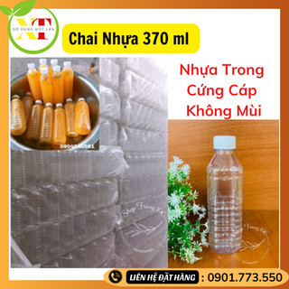 Chai nhựa đựng nước sâm , sữa bắp , trà sữa 370ml
