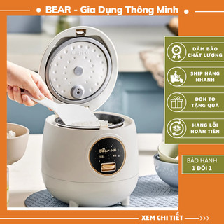   Mẫu mới Nồi cơm điện mini đa năng 1.2 l  lòng nồi 0.3L  chính hãng bear 