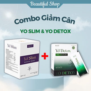 Giảm Cân Yo Slim ,Yo Detox Chính Hãng B.O.T giúp Giảm Cân An Toàn Hiệu Qủa giảm 2-3 Kg Sau 15 Ngày