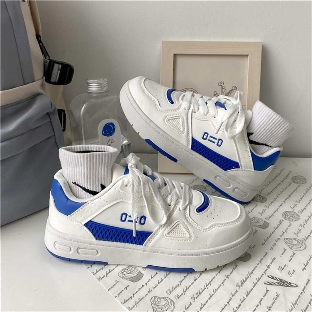 Giày Thể Thao Nữ MWC 0726 - Giày Thể Thao Nữ Đế Cao 5CM Phối Màu Siêu Cute Êm Chân Hot Trend