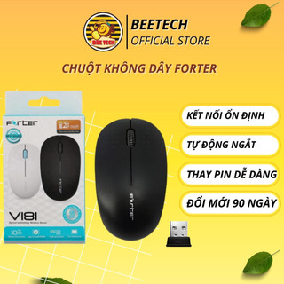 Chuột không dây Forter V181, chuột kết nối máy tính laptop băng USB  - Beetech