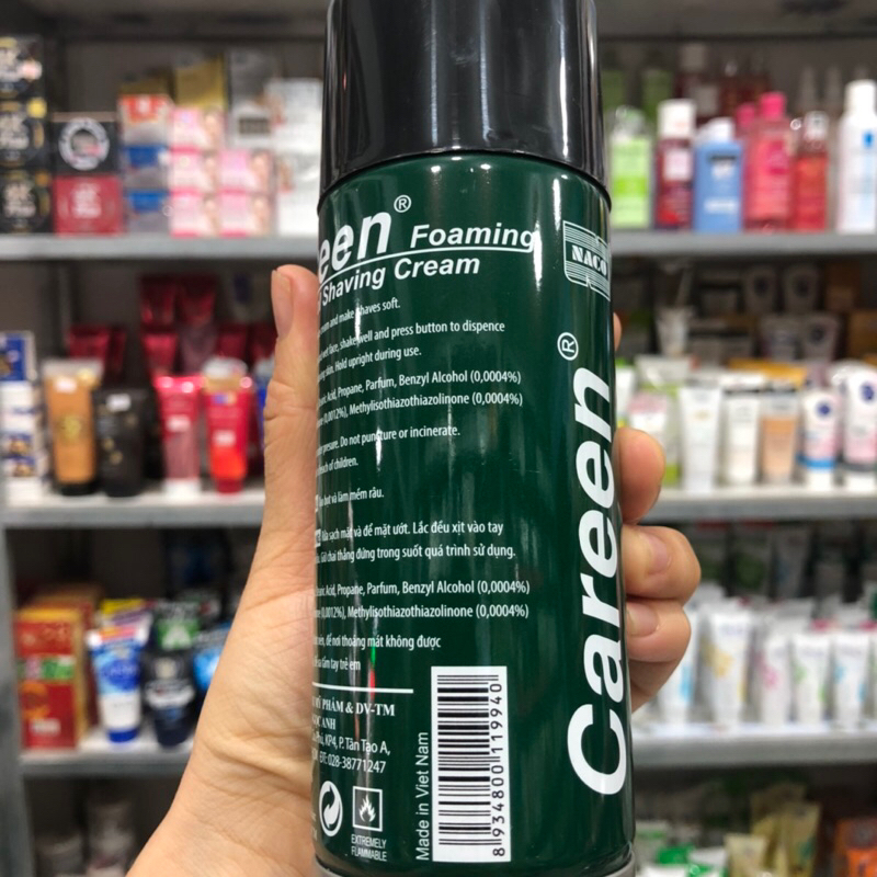 Kem Cạo Râu Careen 333g