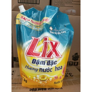 Nước giặt LIX hương nước hoa túi 3.5L siêu đậm đặc
