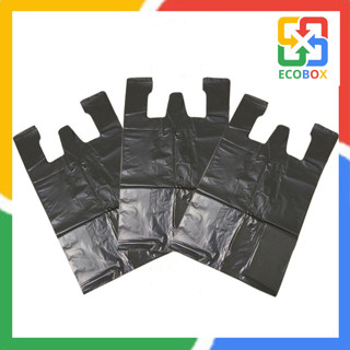 ECOBOX - [ 1Kg--Bóng Đẹp --Siêu Dai ] Túi Bóng Đen Đóng Gói Hàng, Túi Đựng Rác Loại Đẹp