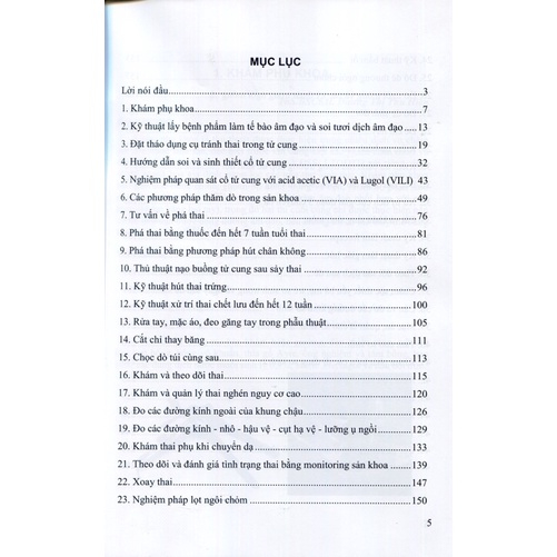 Sách - Thủ Thuật Sản Phụ Khoa