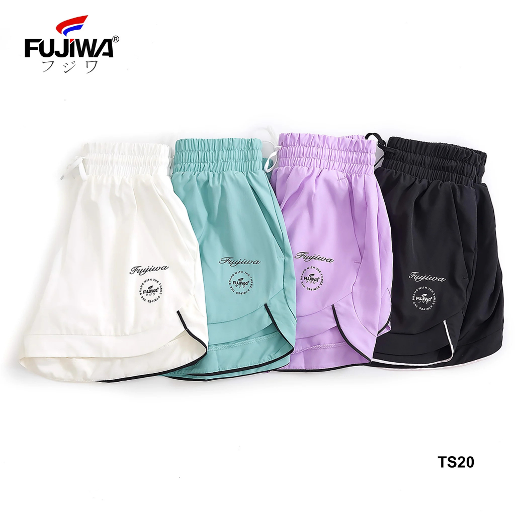 Quần Short Thun Nữ Fujiwa - TS20. Ống Đứng, Có Thun Co Giãn, Thoáng Mát, Không Phai Màu. Size:  S, M, L, XL(40kg - 70kg)