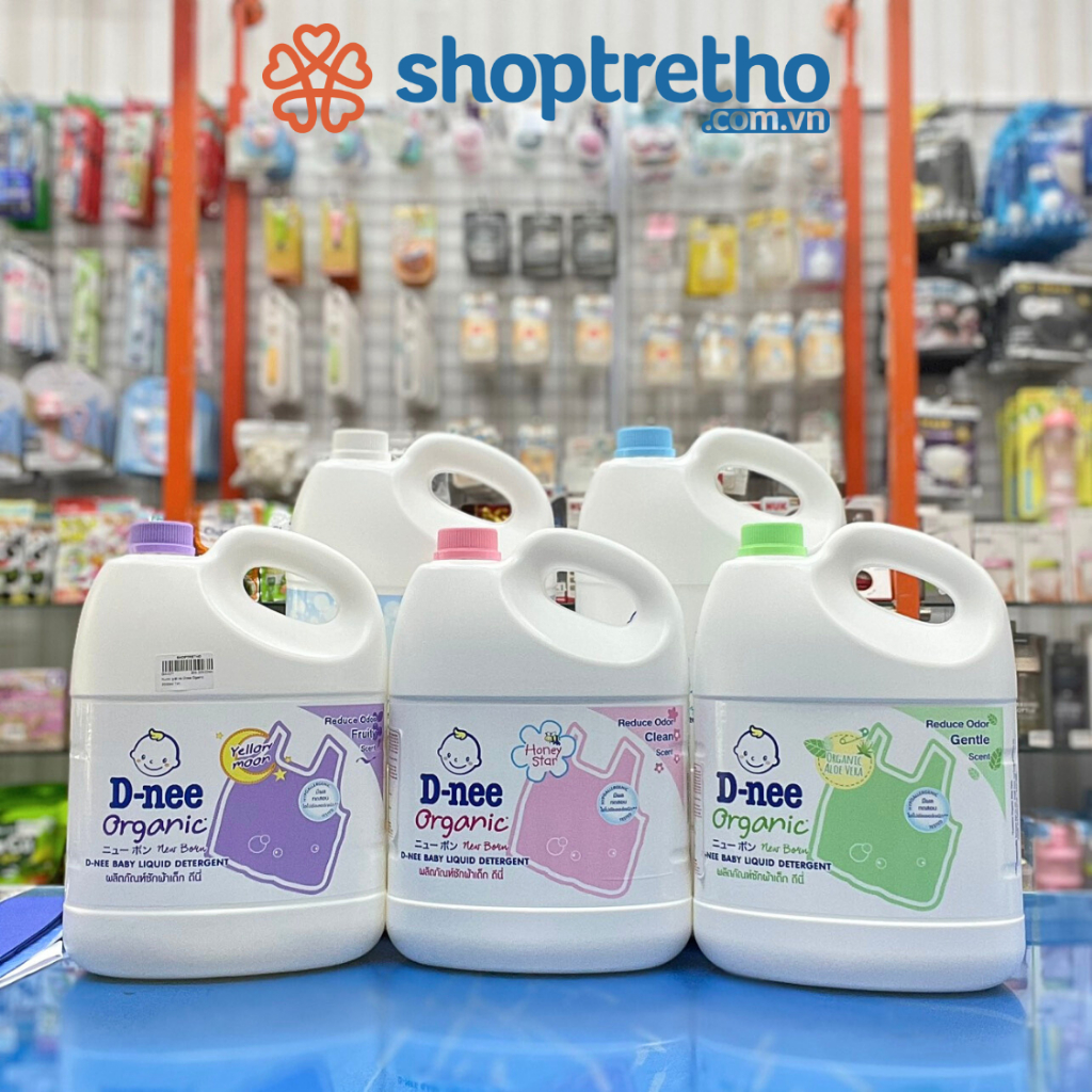 Nước giặt Organic Dr. Spock, Dnee chính hãng cho bé