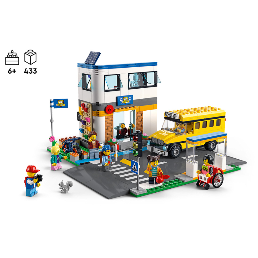 LEGO 60329 Trường học thành phố - School Day - Lego City Chính hãng