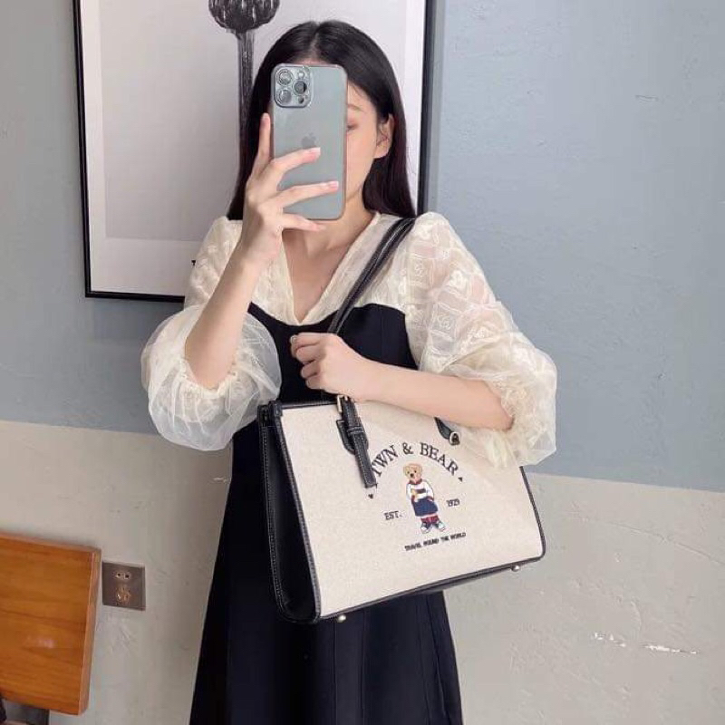 ✨New - Túi tote TTWN tặng kèm túi nhí