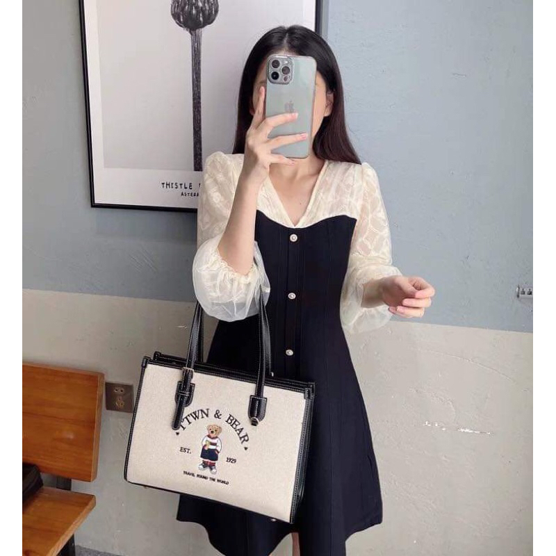 ✨New - Túi tote TTWN tặng kèm túi nhí