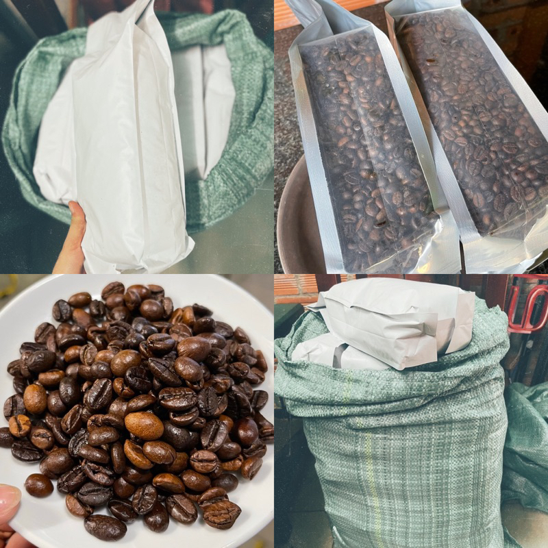 1KG Cà Phê Hạt Nguyên Chất Rang Xay