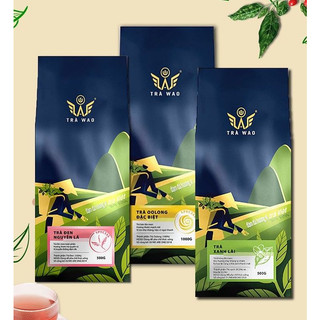 Trà wao - trà đen nguyên lá gói 0.5kg, trà oolong đặc biệt gói 1kg , trà xanh lài gói 0.5kg