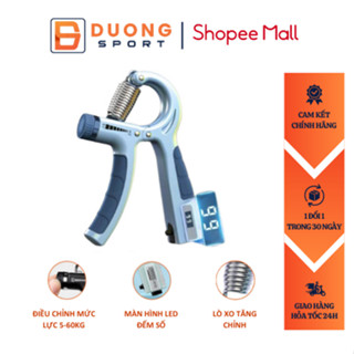 Kìm Bóp Tay DUONG SPORT Có Đếm Số Tự Động Điều Chỉnh Lực 60kg Dụng Cụ Tập Gym Tại Nhà PK0050