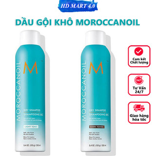 Dầu gội khô Moroccanoil cho tóc sáng màu tối màu weilaiya dry Shampoo light tone dark tone dung tích 217ML
