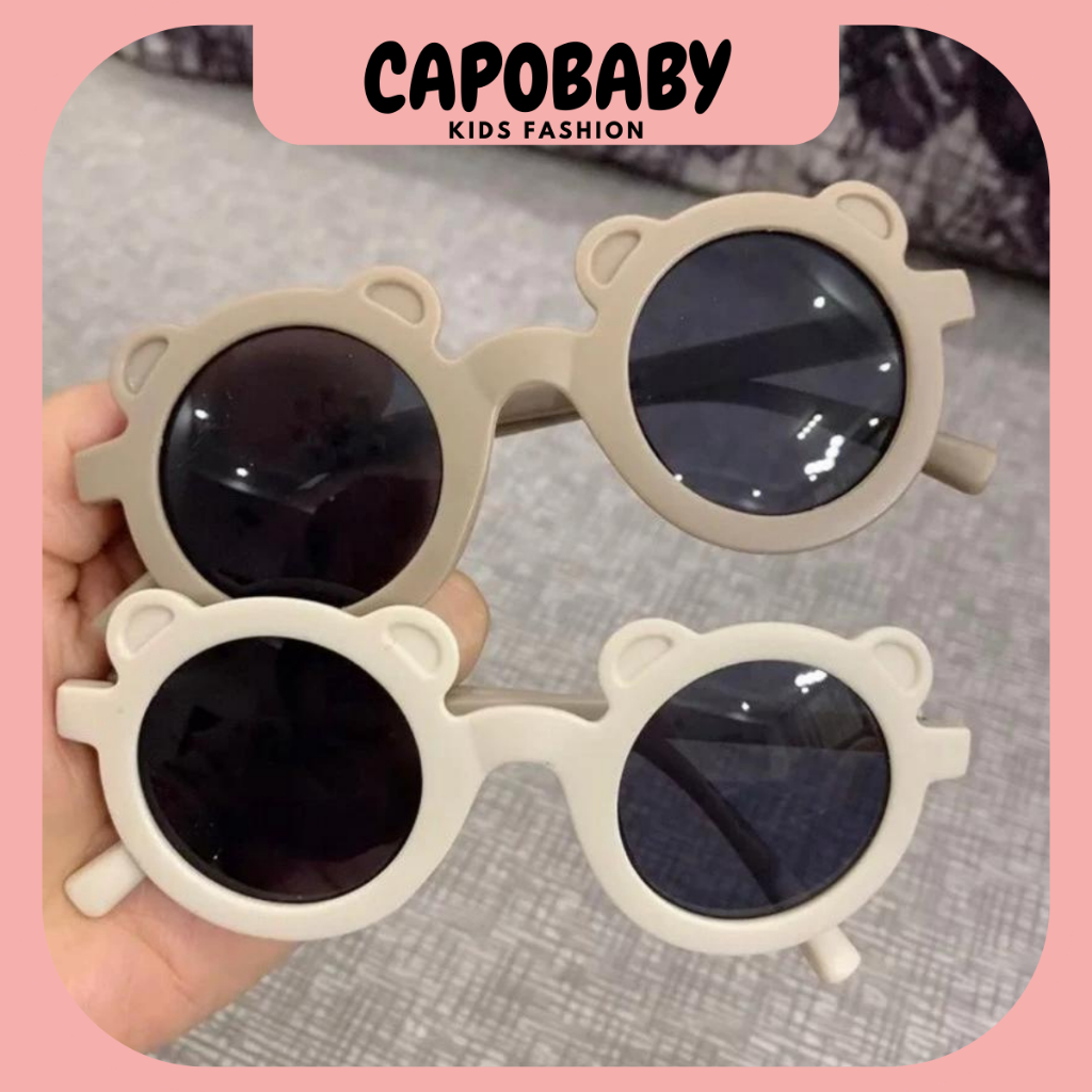 Kính mắt thời trang chống nắng cho bé trai và bé gái, kính râm Hàn Quốc cho bé
