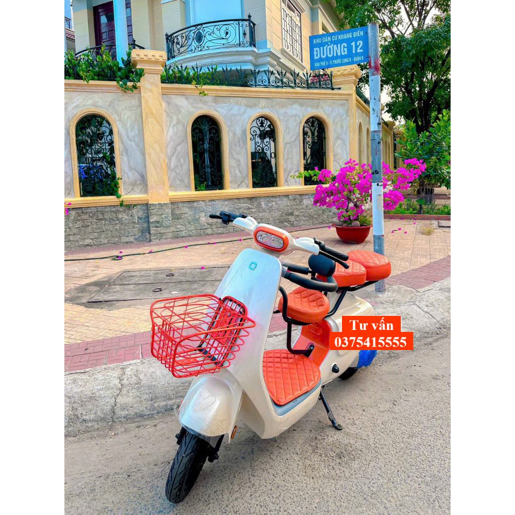Xe Đạp Điện VC, Mẫu xe điện thời trang HOT 2023, Quảng đường di chuyển 50-70km