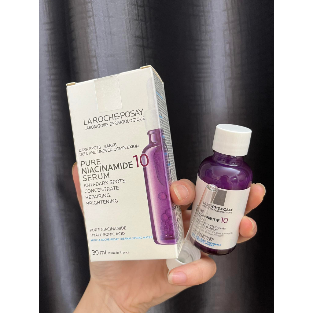 Tinh Chất La Roche-Posay Pure Niacinamide 10 Làm Sáng Da Mờ Thâm