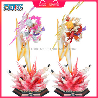 Mô hình gk luffy nika tia sét có led bản cao cấp, 46cm - one piece