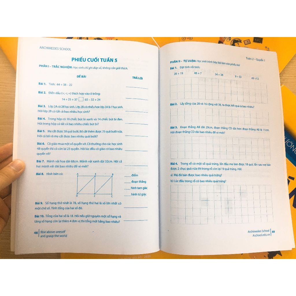 Archimedes Toán lớp 2