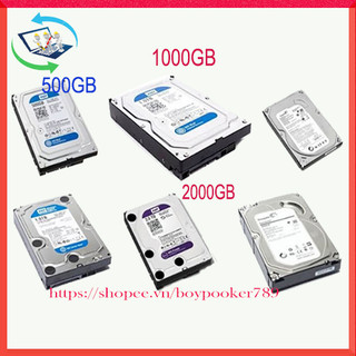 Ổ cứng hdd 500gb 1tb 2tb 7200rbm 3.5 máy tính,camera ,cây đồng bộ-pc desktop