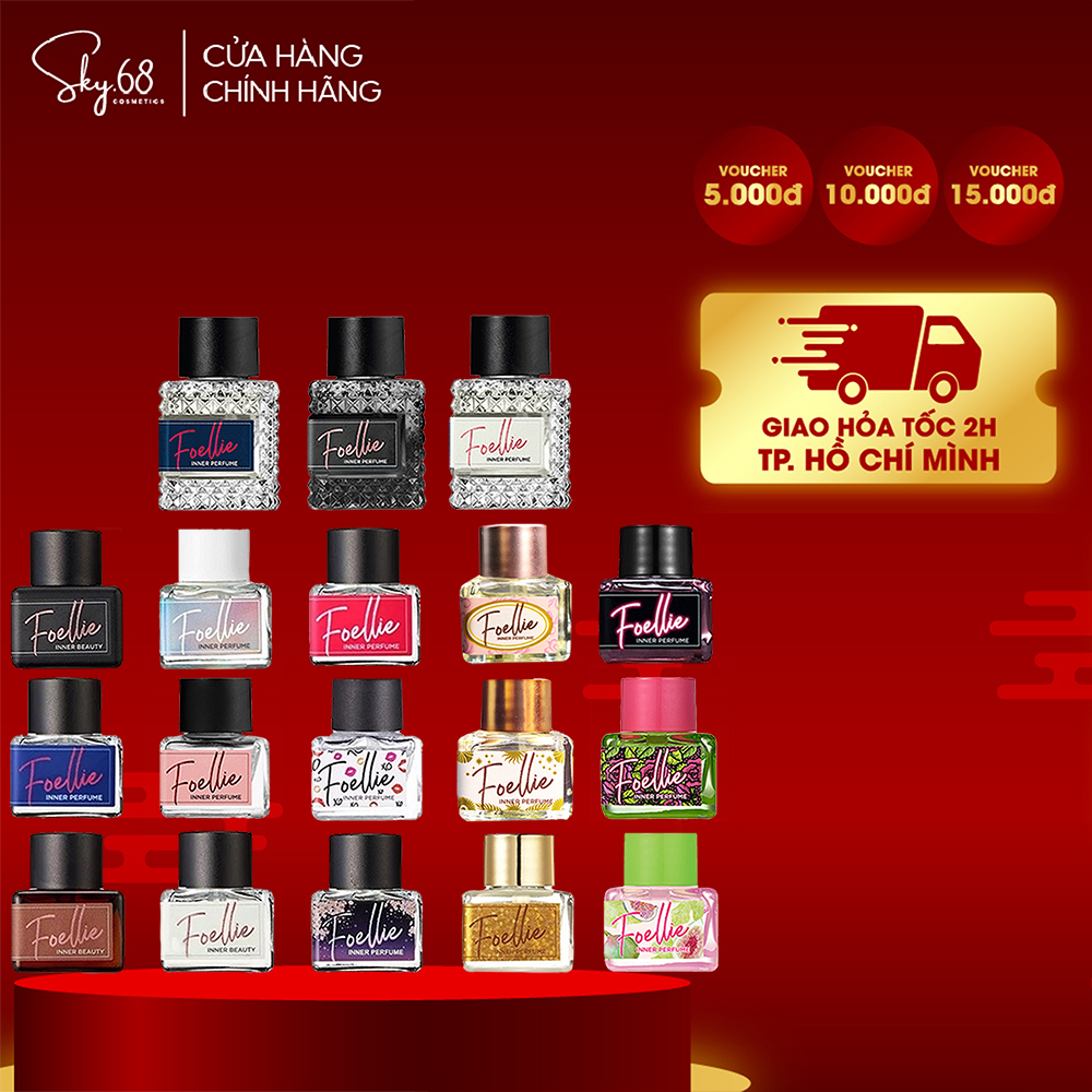 Nước hoa vùng kín giúp vùng kín luôn thơm tho, quyến rũ Foellie Eau De Innerb Perfume 5ml