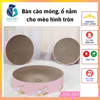 Bàn cào móng tròn - Ổ nằm cho mèo