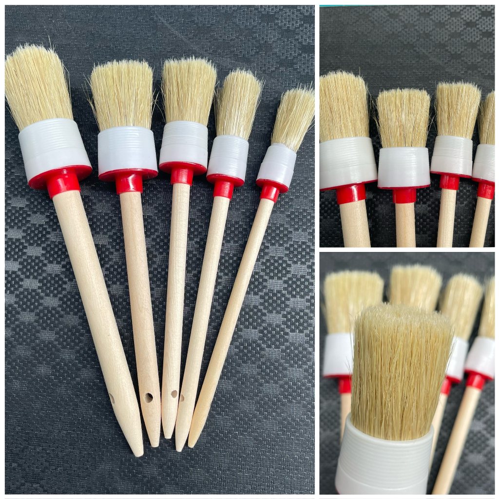 Bình Xịt Rửa Xe Bọt Tuyết Cầm Tay 2L + Bộ 5 Cọ Lông Heo + Bao Tay San Hô + Khăn 3M 30x60