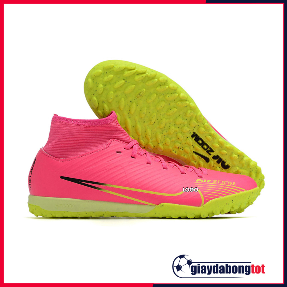 Giày Đá Bóng Giá Rẻ, Giày Đá Banh Trẻ Em Air Zoom Mercurial SUPERFLY 9 Academy TF CAO CỔ