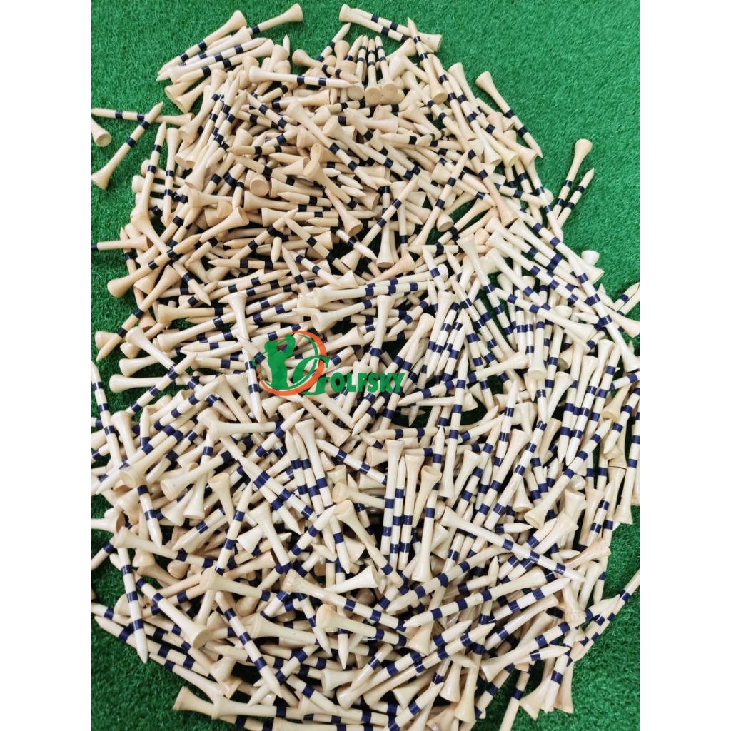 Tee golf bằng gỗ tre, Tee gỗ chơi golf.