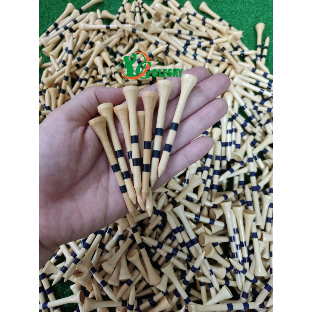 Tee golf bằng gỗ tre, Tee gỗ chơi golf.