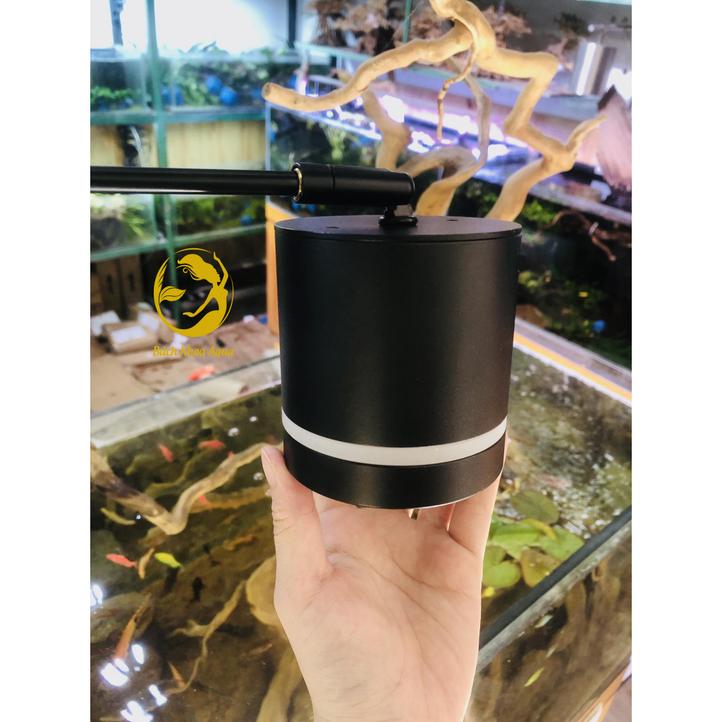 Đèn led Lon rọi 3 chế độ màu 12w/15w/18w cho bể cá