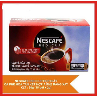Cà phê đen nescafé red cup 30g