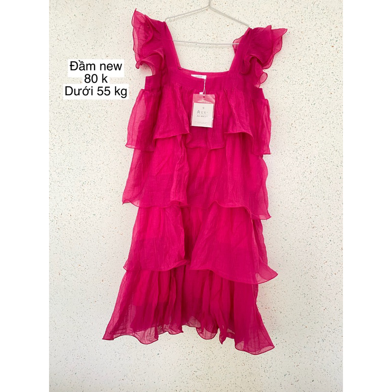 Đầm maxi xếp ly freesize