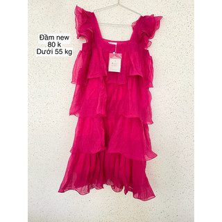 Đầm maxi xếp ly freesize