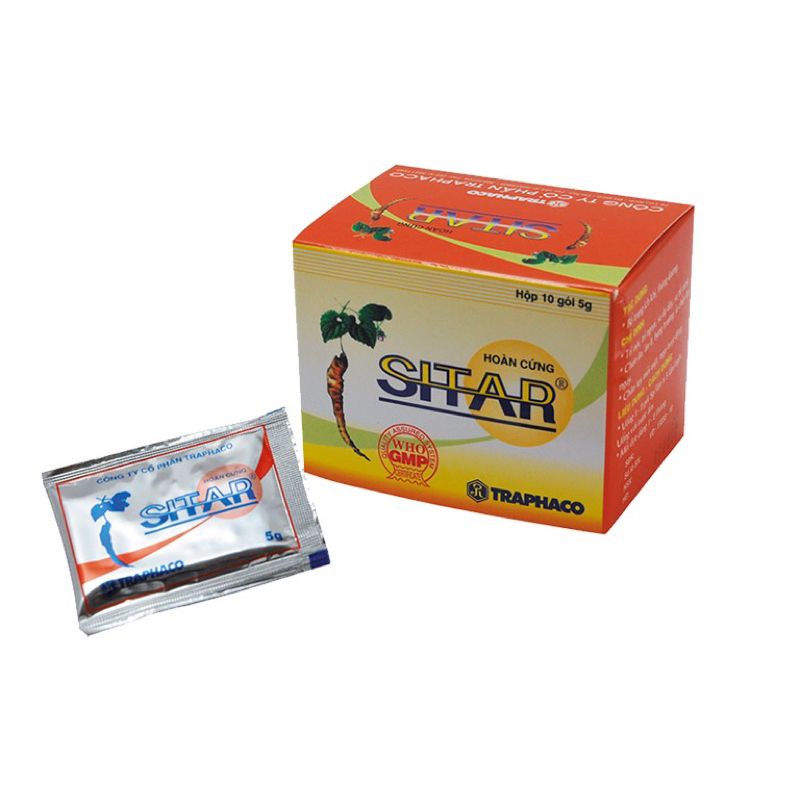 Viên hoàn cứng SITAR Traphaco.Giúp hỗ trợ làm giảm trĩ nội trĩ ngoại ,giảm sưng