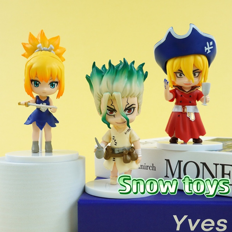 Mô Hình Dr Stone Dr.Stone - Mô hình Ishigami Senku Shishio Tsukasa Asagiri Gen Nanami Ryusui Kohaku Suika - Tiến sĩ đá