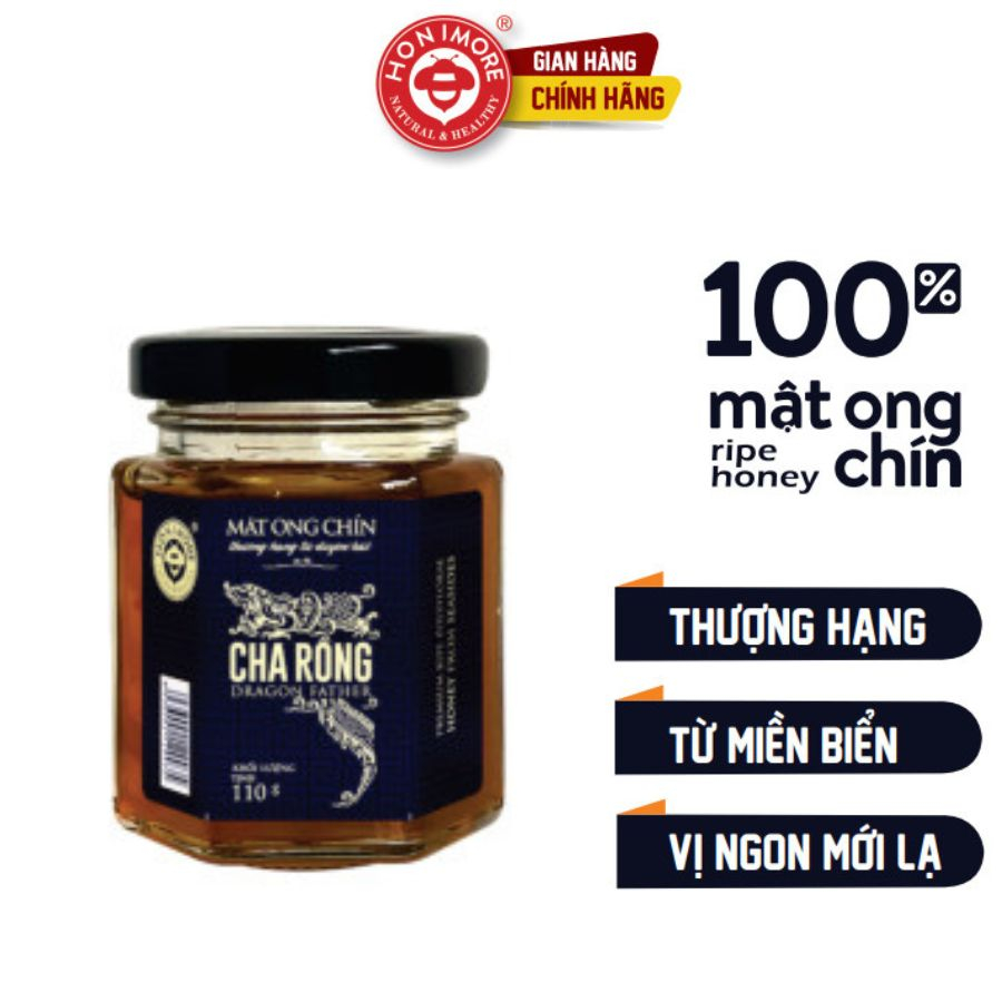 Mật ong rừng nguyên chất Honimore Cha Rồng 110g - Mật ong cao cấp