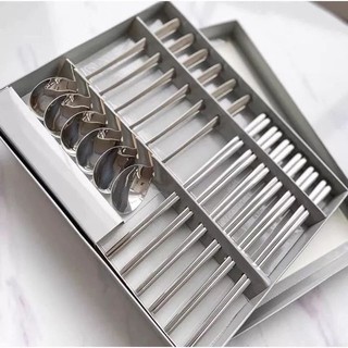 SET 12 ĐŨA THÌA INOX ĐỨC CỰC SỊN