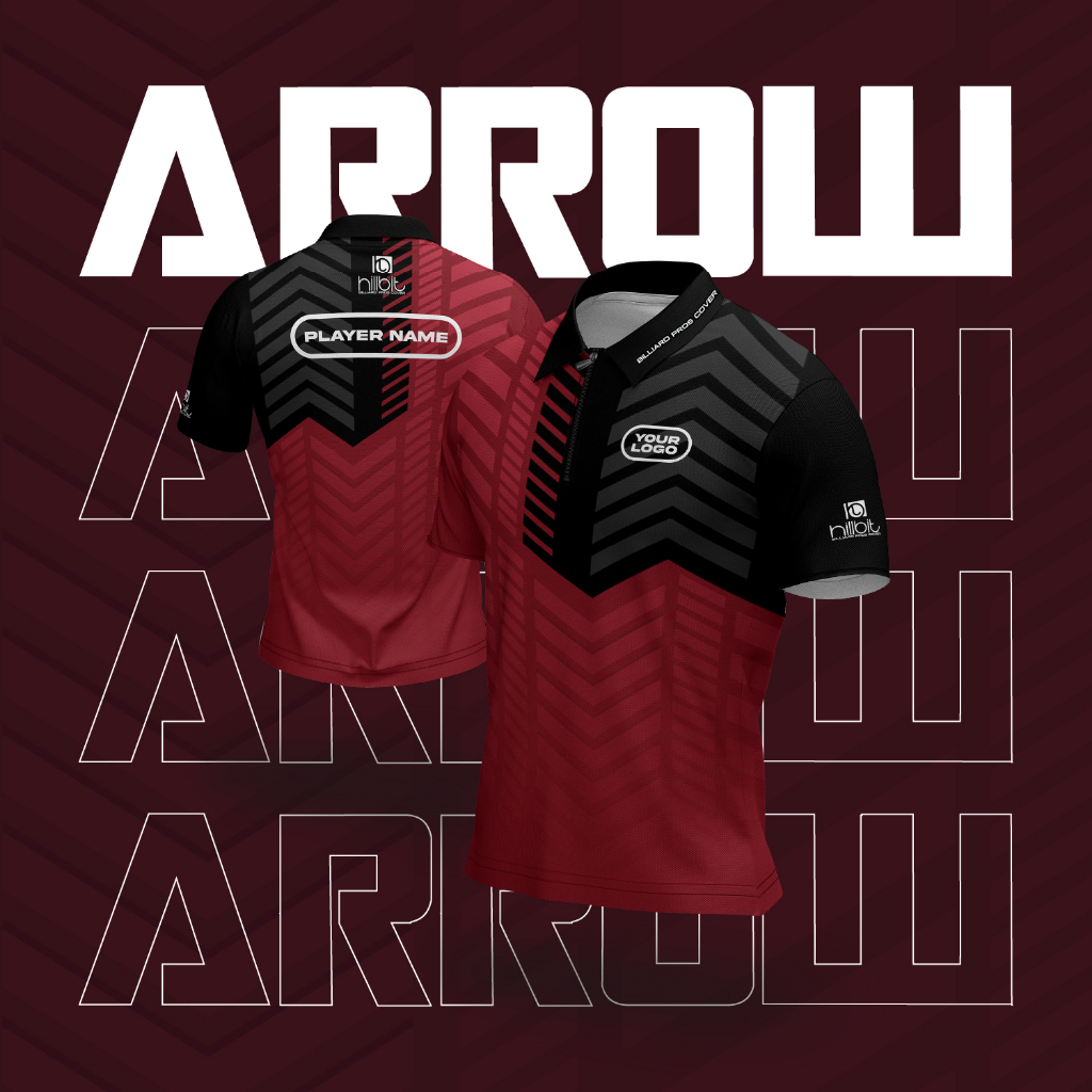 Áo thi đấu Bida chuyên nghiệp - ARROW Jersey