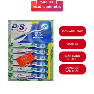 1 Vỉ 12 cây bàn chải đánh răng PS