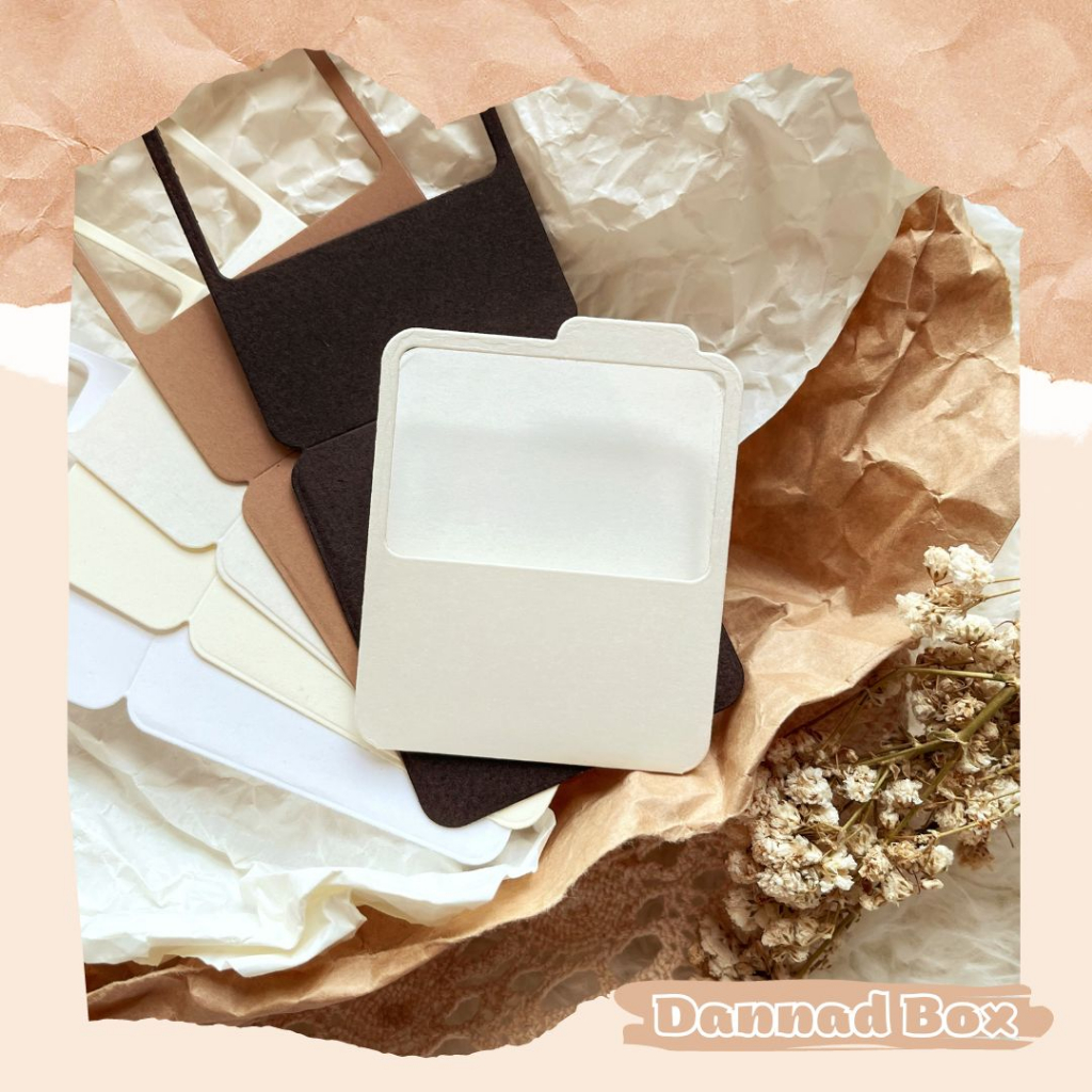 Set 5 Mẫu Diecut Paper Cutting Nhãn Tag Trang Trí