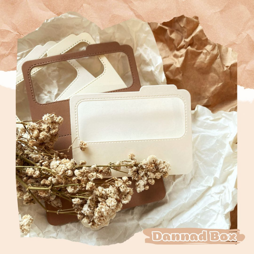 Set 5 Mẫu Diecut Paper Cutting Nhãn Tag Trang Trí