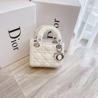 ⚠️ 𝐀̉𝐍𝐇 𝐓𝐇𝐀̣̂𝐓 - Túi DDD mini hàng lót đỏ sz14 [Kèm Hộp]
