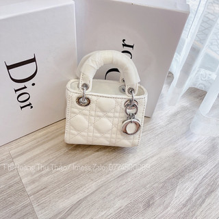⚠️ 𝐀̉𝐍𝐇 𝐓𝐇𝐀̣̂𝐓 - Túi DDD mini hàng lót đỏ sz14 [Kèm Hộp]